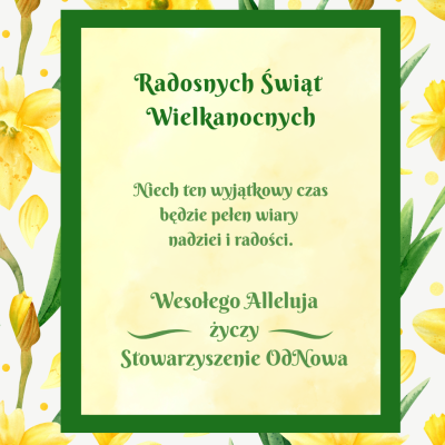 Radosnych Świąt Wielkanocnych
